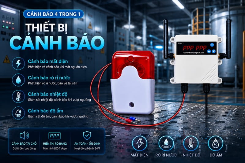 hệ thống cảnh báo mất điện